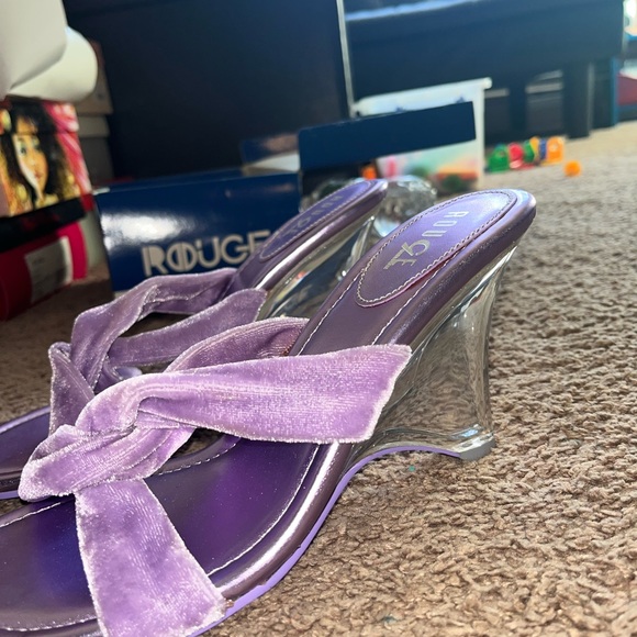 Rouge purple heels - Picture 2 of 4
